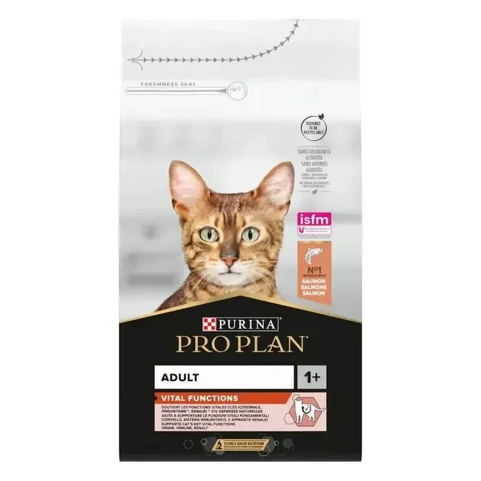 Pro Plan Adult 10 Kg Yetişkin Kuru Kedi Maması-Somonlu